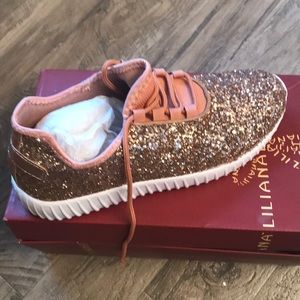 Rose gold sneaker